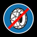 Кінець руху із застосуванням ланцюгів проти ковзання